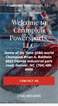 Mobile Screenshot of championpowersportslkn.com